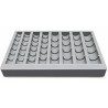 Hongu 2x Contenitore Portamonete Monete Euro Raccoglitore Centesimi...