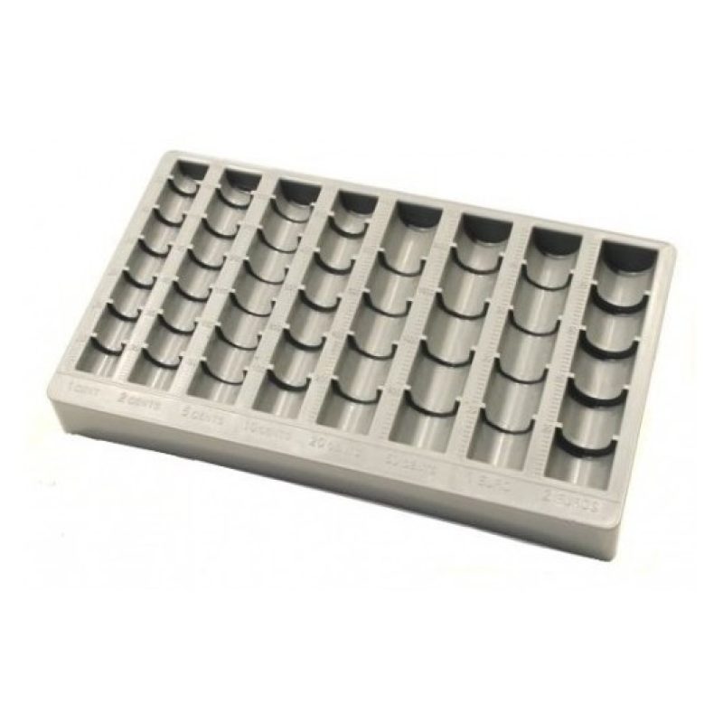 Hongu 2x Contenitore Portamonete Monete Euro Raccoglitore Centesimi...