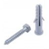 Hongu Fino a 90 Tasselli in Nylon con Vite Ferramenta Mattone Legno...