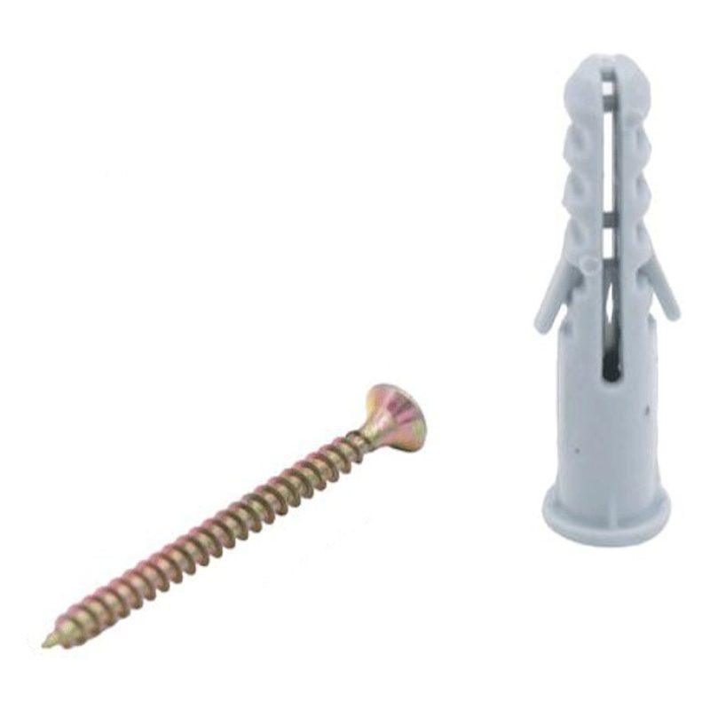 Hongu Fino a 210 Tasselli in Nylon con Vite Ferramenta Mattone Legn...