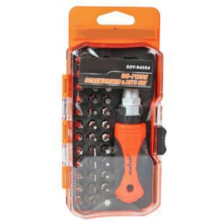 Kit cacciavite con punte 38 pezzi Set attrezzi lavoro Elettricista Riparazioni