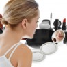 BROADCARE Piccolo Specchio Portabile Per Trucco 1/2/5 X di Ingrandimento 3 lati
