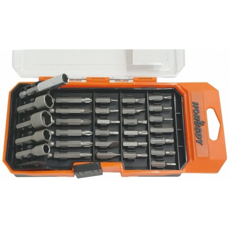 Kit cacciavite con punte 30 pezzi Giraviti Inserti Elettricisti set Riparazioni