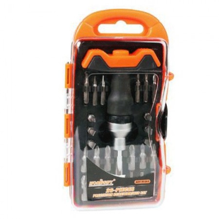 Kit cacciavite con inserti 25 pezzi Cricchetto Giraviti Elettricisti Riparazioni