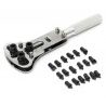 Hongu 2x Kit Apri Casse Professionale Chiave Universale 18 Punte Ri...