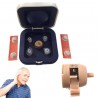 Mini auricolare interno non udenti amplificatore apparecchio acustico orecchio