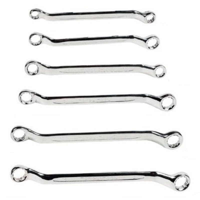 Hongu Kit 6 Chiavi Poligonali Curve inglesi ad anello set doppia in...