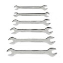 Kit 6 pezzi Chiavi inglesi set Forchetta doppia in Acciaio Attrezzi Piatte Fisse