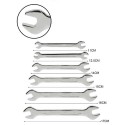 Kit 6 pezzi Chiavi inglesi set Forchetta doppia in Acciaio Attrezzi Piatte Fisse