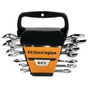Kit 6 pezzi Chiavi inglesi set Forchetta doppia in Acciaio Attrezzi Piatte Fisse