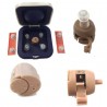 Mini auricolare interno non udenti amplificatore apparecchio acustico orecchio