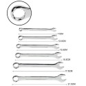 Kit 6 pezzi Chiavi combinate set Forchetta Poligonali in Acciaio Attrezzi Fisse