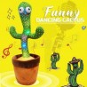 Hongu Peluche cactus ballo danzante con led bimbi bambini cactus ba...