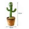 Hongu Peluche cactus ballo danzante con led bimbi bambini cactus ba...