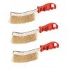 Hongu Set 3 Spazzola in metallo Raschietti Ruggine Rimozione Smerig...
