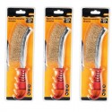 Set 3 Spazzola in metallo Raschietti Ruggine Rimozione Smerigliatrice Bricolage