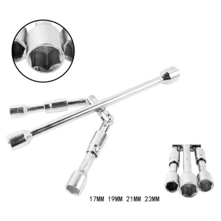 Chiave a croce pieghevole Sostituzione ruote Svita Bulloni Auto Dadi Pneumatici