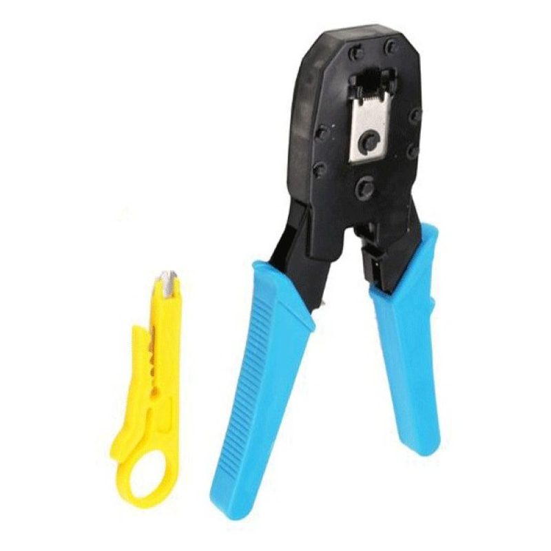 Hongu Pinza Crimpatrice Connettori Spellafili Cavo 4/6/8 Crimpare P...