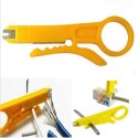 Pinza Crimpatrice Connettori Spellafili Cavo 4/6/8 Crimpare Pinze Elettricista