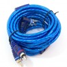 Kit cavi audio RCA installazione amplificatore auto subwoofer car cablaggio cavo