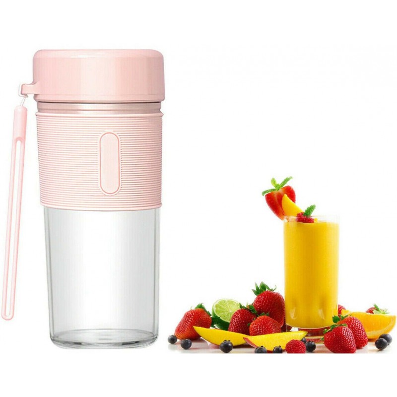 Mini frullatore da viaggio 420ml portatile ricaricabile frullati succo borraccia