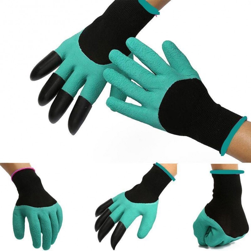 Guanti Giardino Gloves genie con artigli per scavare rastrellare da giardinaggio