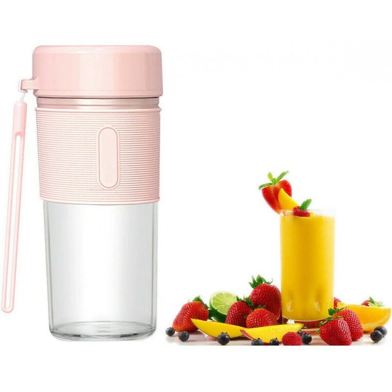 Hongu Mini frullatore da viaggio 420ml portatile ricaricabile frull...