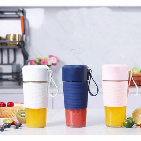 Mini frullatore da viaggio 420ml portatile ricaricabile frullati succo borraccia