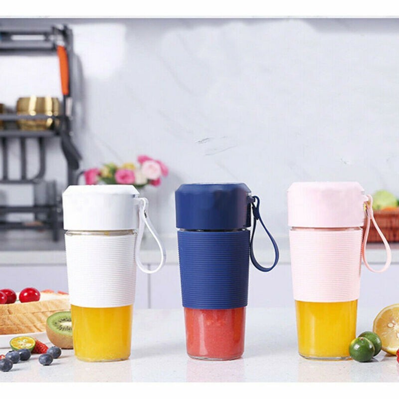 Hongu Mini frullatore da viaggio 420ml portatile ricaricabile frull...