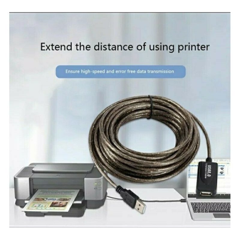 Andowl Cavo USB 2.0 Amplificato prolunga attiva 480 Mps 10 metri co...