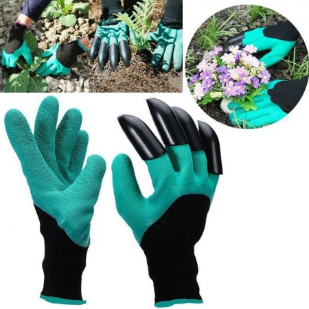 Guanti Giardino Gloves genie con artigli per scavare rastrellare da giardinaggio