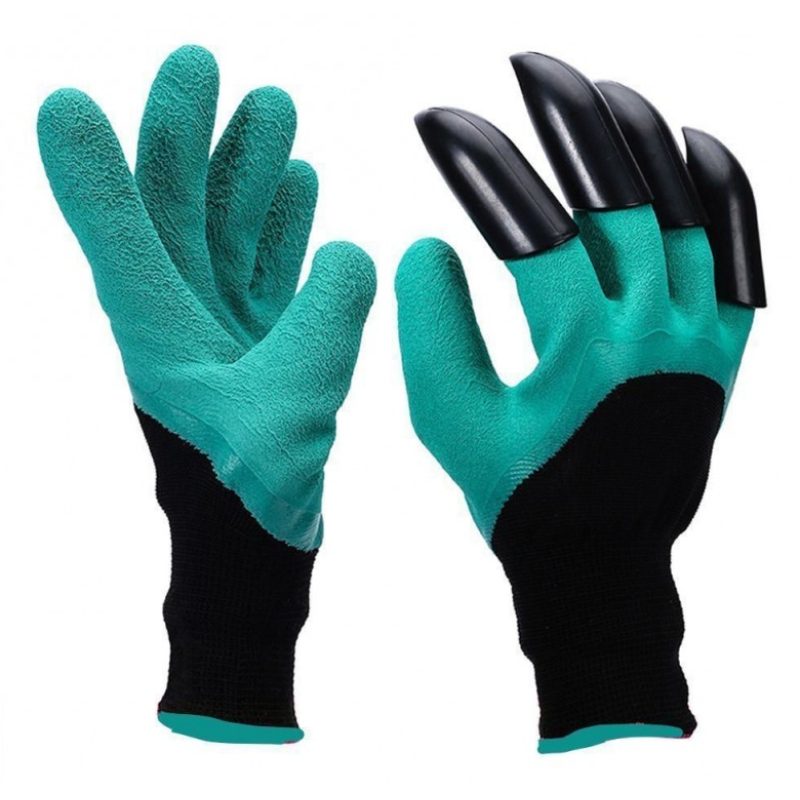 Guanti Giardino Gloves genie con artigli per scavare rastrellare da giardinaggio