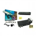 Decoder Mini Digitale terrestre DVB-T3 scart USB FULL HD Telecomando HDMI H265