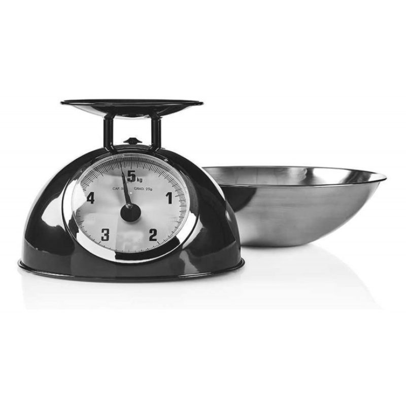 DRIWEI Bilancia Alimentare Acciaio Inox 5KG Meccanica Analogica Pes...