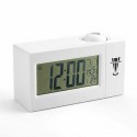 Sveglia Digitale orologio Display LED con proiettore Funzione Data Temperatura
