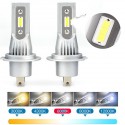 Coppia lampadine lampade fari LED h7 M9 led matrix 6000K no senza ventola