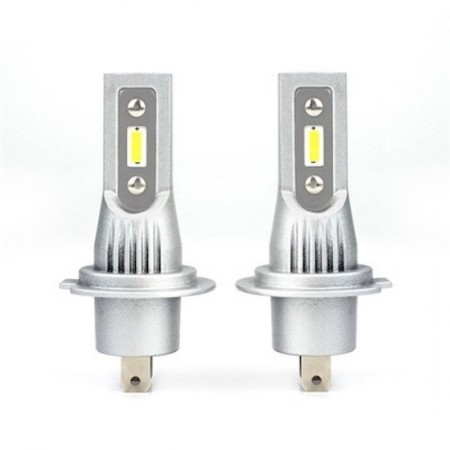 Coppia lampadine lampade fari LED h7 M9 led matrix 6000K no senza ventola