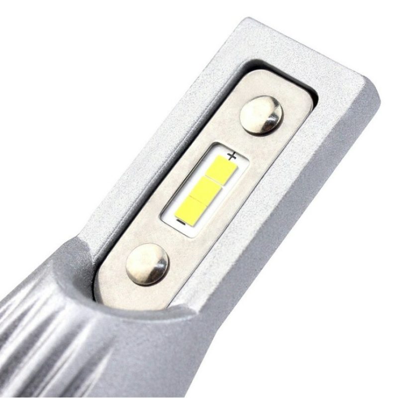 Hongu Coppia lampadine lampade fari LED h7 M9 led matrix 6000K no s...