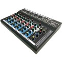 Mixer professionale a 7 vie canali bluetooth USB Mp3 feste party DJ karaoke TY7