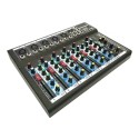 Mixer professionale a 7 vie canali bluetooth USB Mp3 feste party DJ karaoke TY7