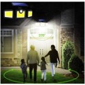 Applique Lampada esterno Plafoniera a Muro Parete LED Sensore Notturno Giardino
