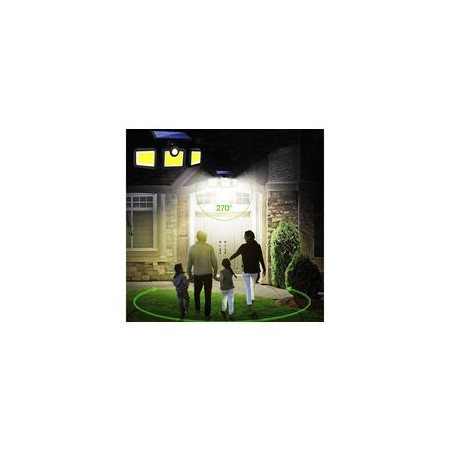 Applique Lampada esterno Plafoniera a Muro Parete LED Sensore Notturno Giardino