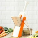 Affettatrice mandolina manuale affetta taglia frutt verdure julienne regolabile