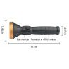 Torcia LED UV Multifunzione Ricaricabile Luce Portatile USB Pesca L...