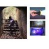 Torcia LED UV Multifunzione Ricaricabile Luce Portatile USB Pesca L...