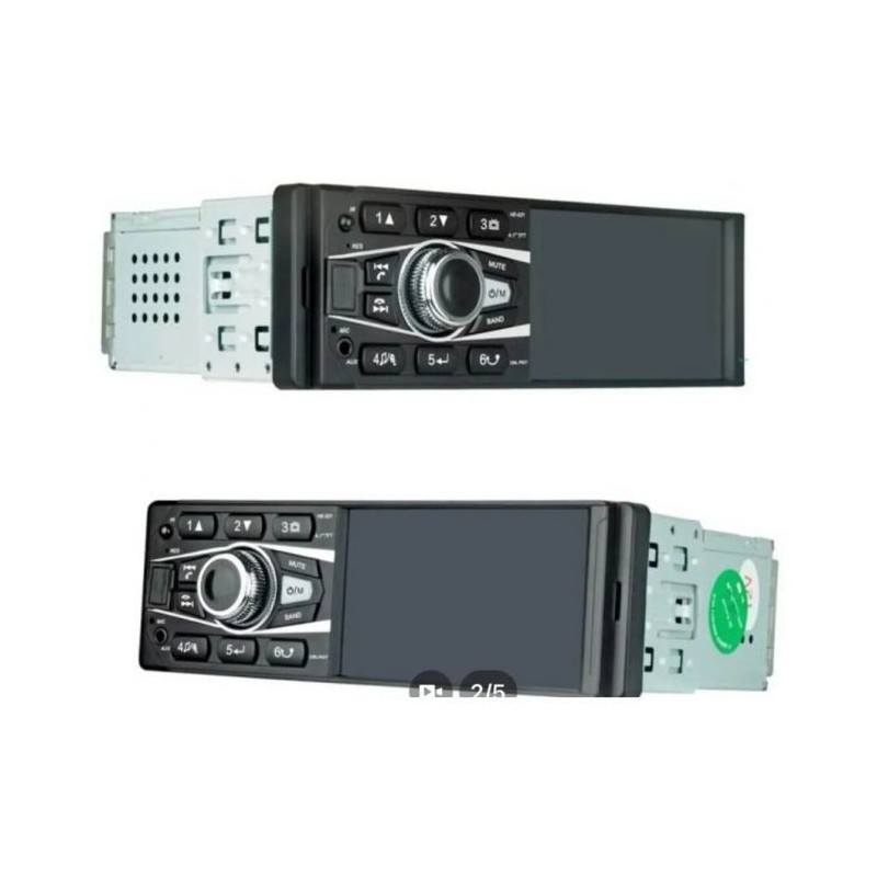 Autoradio 1Din display 4.1 pollici stereo Bluetooth USB MP5 Lettore FM AUX MP3