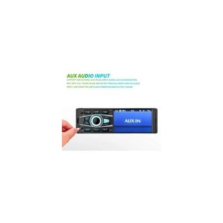 Autoradio 1Din display 4.1 pollici stereo Bluetooth USB MP5 Lettore FM AUX MP3