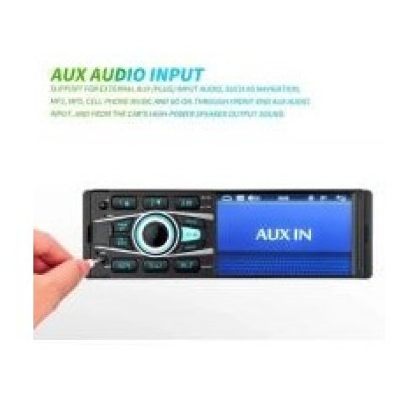 Hongu Autoradio 1Din display 4.1 pollici stereo Bluetooth USB MP5 L...