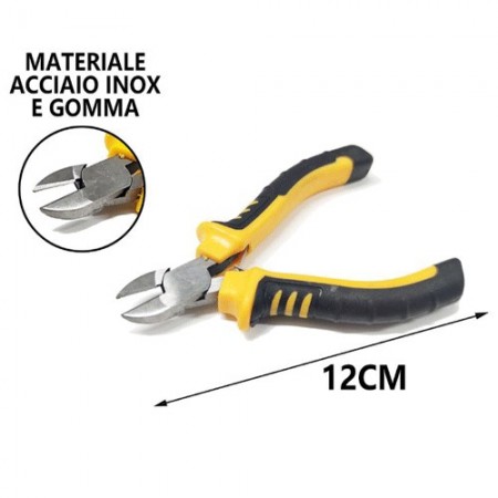 Set 3 Pinze Multiuso Fai da te Acciaio Tronchesi Attrezzi Lavoro Utensili pinza