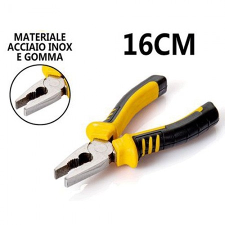 Set 3 Pinze Multiuso Fai da te Acciaio Tronchesi Attrezzi Lavoro Utensili pinza